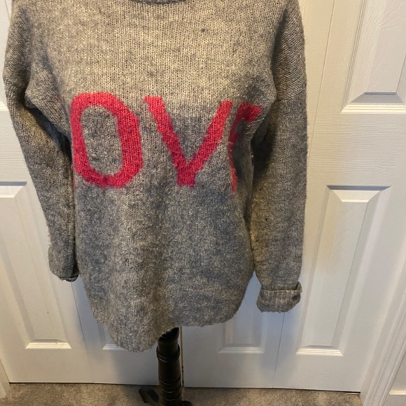 Brave Soul oversized size S alpaca Mix sweater - Picture 3 of 10